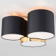 Потолочный светильник TK Lighting Mona 3445 Mona Black/Gold
