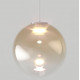Подвесной светильник Eurosvet Wonder 50234/1 LED янтарный a058640