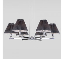 Подвесная люстра Eurosvet Peony 60136/6 хром/графит