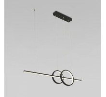 Подвесной светильник Eurosvet Twin 90265/1 черный a060607