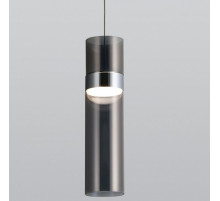 Подвесной светильник Eurosvet Lumen 50244/1 LED хром/дымчатый a061289