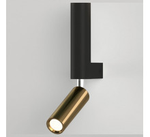 Спот Eurosvet Pitch 40020/1 LED черный/латунь a061312