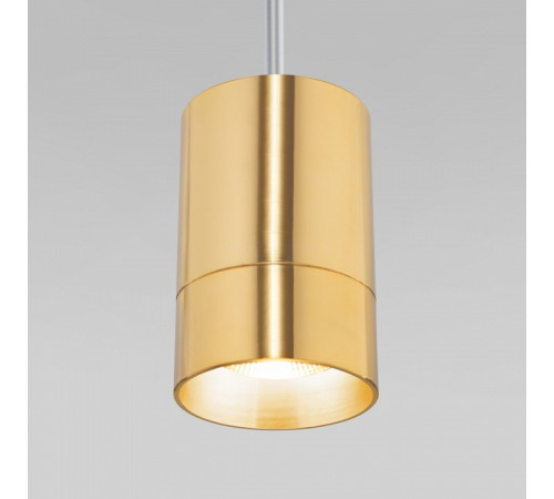 Подвесной светильник Eurosvet Piccolo 50248/1 LED золото a061426