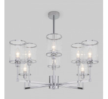 Люстра на штанге Eurosvet Inari 60144/8 хром Smart a061947