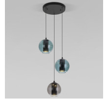 Подвесной светильник Eurosvet Cobble 50258/3 LED дымчатый/бирюзовый a064555