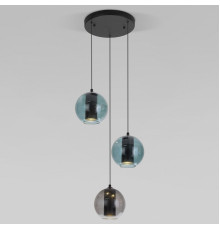 Подвесной светильник Eurosvet Cobble 50258/3 LED дымчатый/бирюзовый a064555