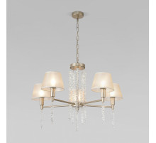 Подвесная люстра Eurosvet Charuel 60148/5 матовое золото a064944