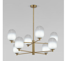 Люстра на штанге Eurosvet Loona 60161/8 латунь a065609