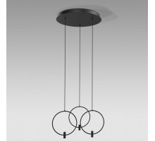 Подвесная люстра Eurosvet Layla 50257/3 LED черный a065627