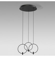 Подвесная люстра Eurosvet Layla 50257/3 LED черный a065627