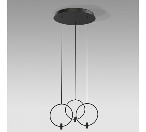 Подвесная люстра Eurosvet Layla 50257/3 LED черный a065627