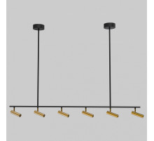 Потолочный светильник Eurosvet Epiphania 20252/6 LED черный/латунь a068799