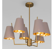 Люстра на штанге Eurosvet Topanga 60173/6 латунь Smart a069017
