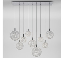 Каскадная люстра Eurosvet Gemini 90353/9 хром a069039