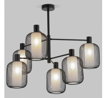 Люстра на штанге Eurosvet Voile 30191/6 черный a069160