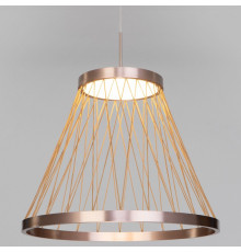 Подвесной светильник Eurosvet Cesta 40016/1 LED коричневый a069283