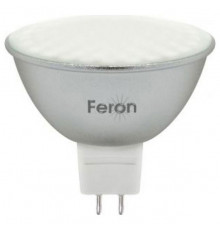 Лампа светодиодная Feron MR16 G5.3 7W 4000K Грибок матовая LB-26 25236