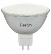 Лампа светодиодная Feron MR16 G5.3 7W 6400K Грибок матовая LB-26 25237