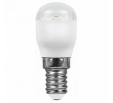 Лампа светодиодная Feron E14 2W 2700K Цилиндр Матовая LB-10 25295
