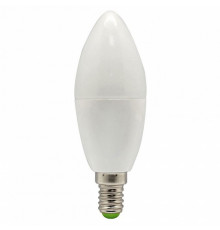 Лампа светодиодная Feron E14 7W 4000K Свеча матвоая LB-97 25476