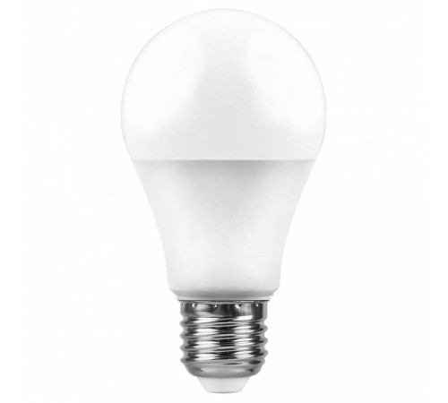 Лампа светодиодная Feron E27 12W 4000K Шар Матовая LB-93 25487