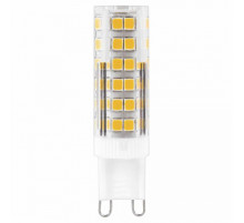 Лампа светодиодная Feron G9 7W 6400K Прямосторонняя Матовая LB-433 25768