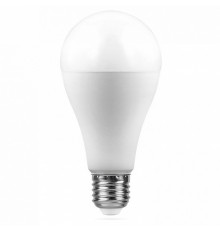 Лампа светодиодная Feron E27 20W 2700K Шар Матовая LB-98 25787