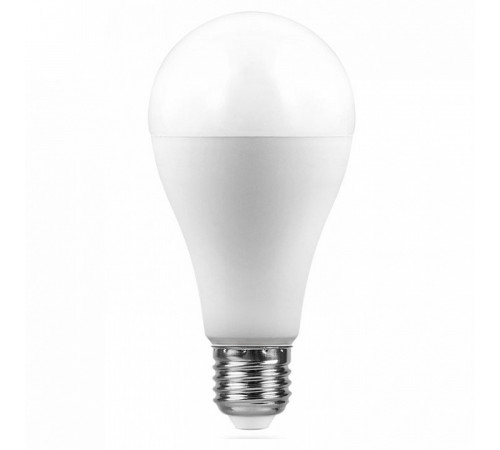 Лампа светодиодная Feron E27 20W 2700K Шар Матовая LB-98 25787