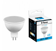 Лампа светодиодная Feron MR16 G5.3 9W 6400K Грибок матовая LB-560 25841
