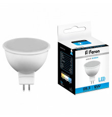 Лампа светодиодная Feron MR16 G5.3 9W 6400K Грибок матовая LB-560 25841