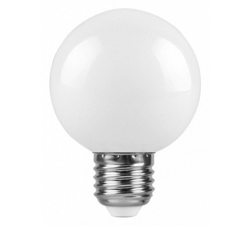 Лампа светодиодная Feron E27 3W 6400K Шар Матовая LB-371 25902