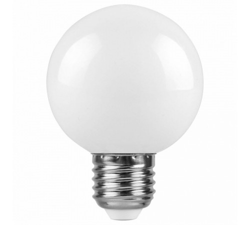 Лампа светодиодная Feron E27 3W 2700K Шар Матовая LB-371 25903