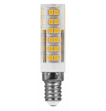 Лампа светодиодная Feron E14 7W 6400K Прямосторонняя Матовая LB-433 25986