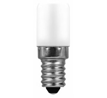 Лампа светодиодная Feron E14 2W 6400K Цилиндр Матовая LB-10 25988