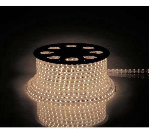 Светодиодная влагозащищенная лента Feron 4,4W/m 60LED/m 2835SMD теплый белый 100M LS704 26244