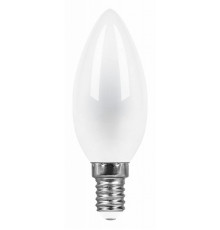 Лампа светодиодная Feron E14 11W 2700K Свеча Матовая LB-713 38005