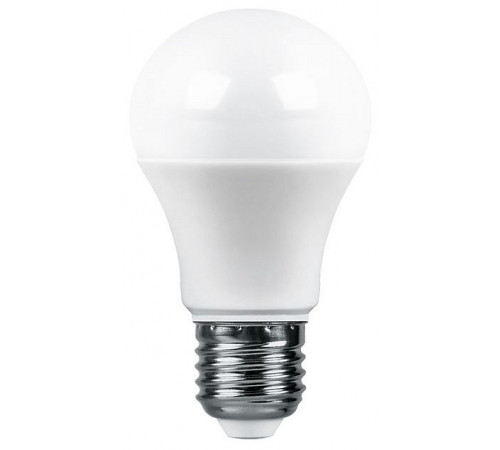 Лампа светодиодная Feron E27 15W 4000K груша матовая LB-1015 38036