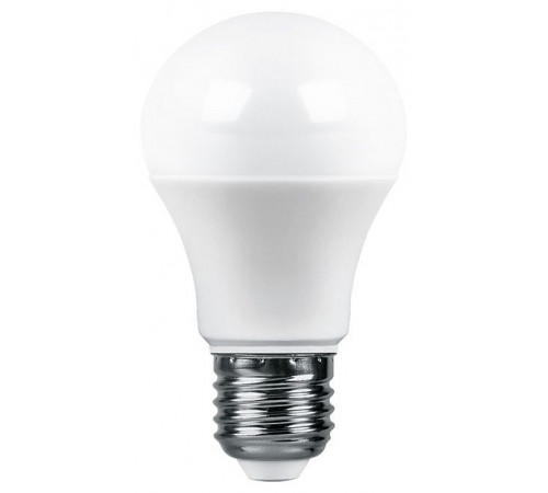 Лампа светодиодная Feron E27 17W 6400K груша матовая LB-1017 38040