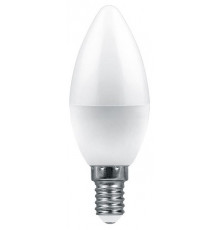 Лампа светодиодная Feron E14 6W 6400K свеча матовая LB-1306 38046