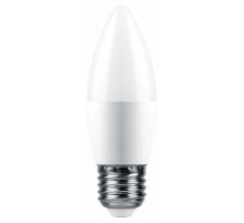 Лампа светодиодная Feron E27 9W 4000K свеча матовая LB-1309 38063