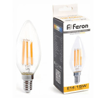 Лампа светодиодная Feron LB-717 Свеча E14 15W 2700K 38256