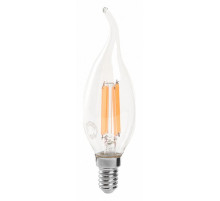 Лампа светодиодная Feron LB-718 Свеча на ветру E14 15W 4000K 38263