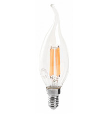 Лампа светодиодная Feron LB-718 Свеча на ветру E14 15W 4000K 38263