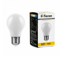 Лампа светодиодная Feron LB-375 E27 3W 2700K 38266