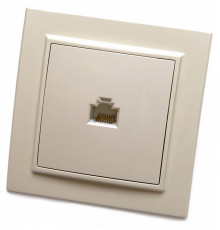 Розетка компьютерная 1-местная Stekker PST00-9007-02 RJ-45 39233