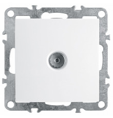 Розетка телевизионная Stekker Эрна белый PST00-9108-01 39315