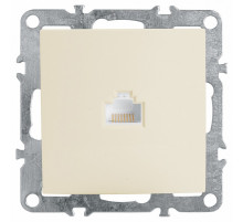 Розетка компьютерная Stekker Эрна слоновая кость PST00-9107-02 39325