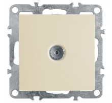 Розетка телевизионная Stekker Эрна слоновая кость PST00-9108-02 39326