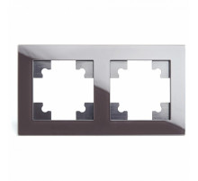 Рамка горизонтальная 2-местная Stekker Катрин 39536