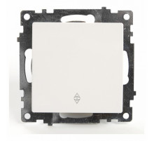 Переключатель 1-клавишный Stekker Катрин 39572